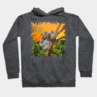 Koala Sunset Hoodie